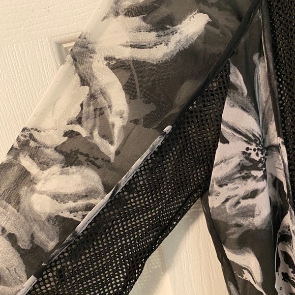 lF mesh and chiffon bomber jacket - Picture 3 of 5